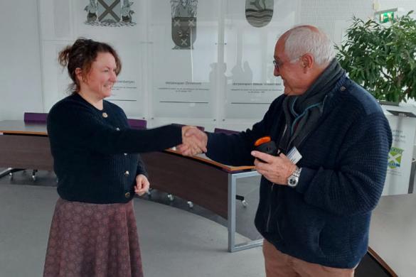 Overhandiging flimplan