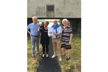 Ondertekening filmcontract